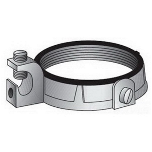 IBC-125L-20AC Type IBC-L-AC Grounding Bushing, 14 to 2/0 AWG AC Cable, 1-1/4 in Trade, Aluminum/Malleable Iron/Steel, Zinc/Tin Plated