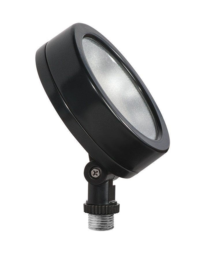 LES13YB Floodlighting,) LED Lamp, 13 W Fixture, 120 V AC, Black Housing