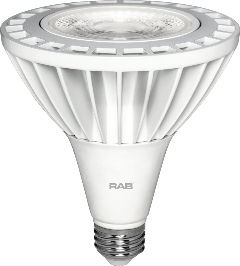 PAR38-26-940-25D-ND Non-Dimmable LED Reflective Lamp, 26 W, 250 W Incandescent Equivalent, E26 Lamp, PAR38 Shape, 2400 Lumens