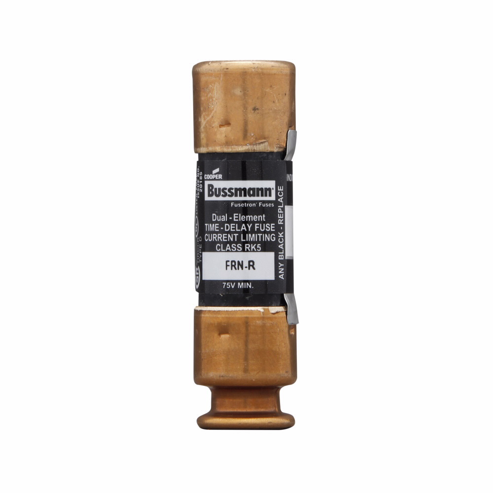 FRN-R-25ID Fusetron  Current Limiting Time Delay Fuse, 25 A, 250 V AC/125 V DC, 200/20 kAIC Interrupt, RK5 Class