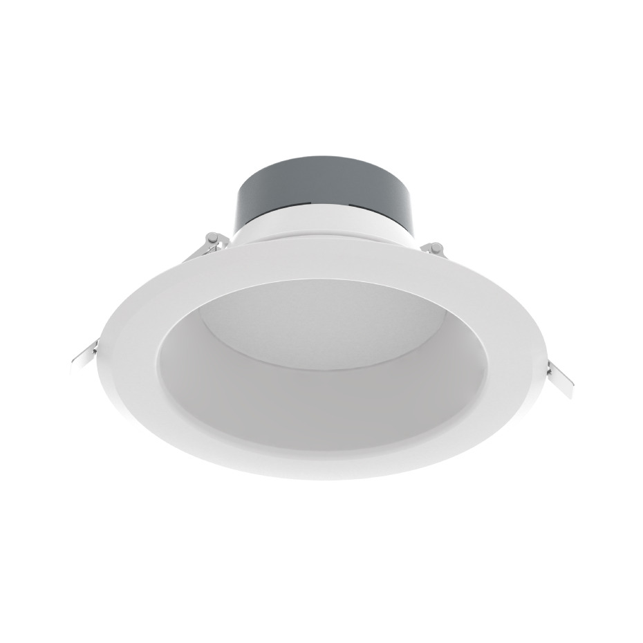 CRLEDFA-8R-22S-9CCT-UNV-WS CRLEDFA Recessed Downlights, LED Lamp, 11/16/22 W Fixture, 120 to 277 V, Aluminum Housing