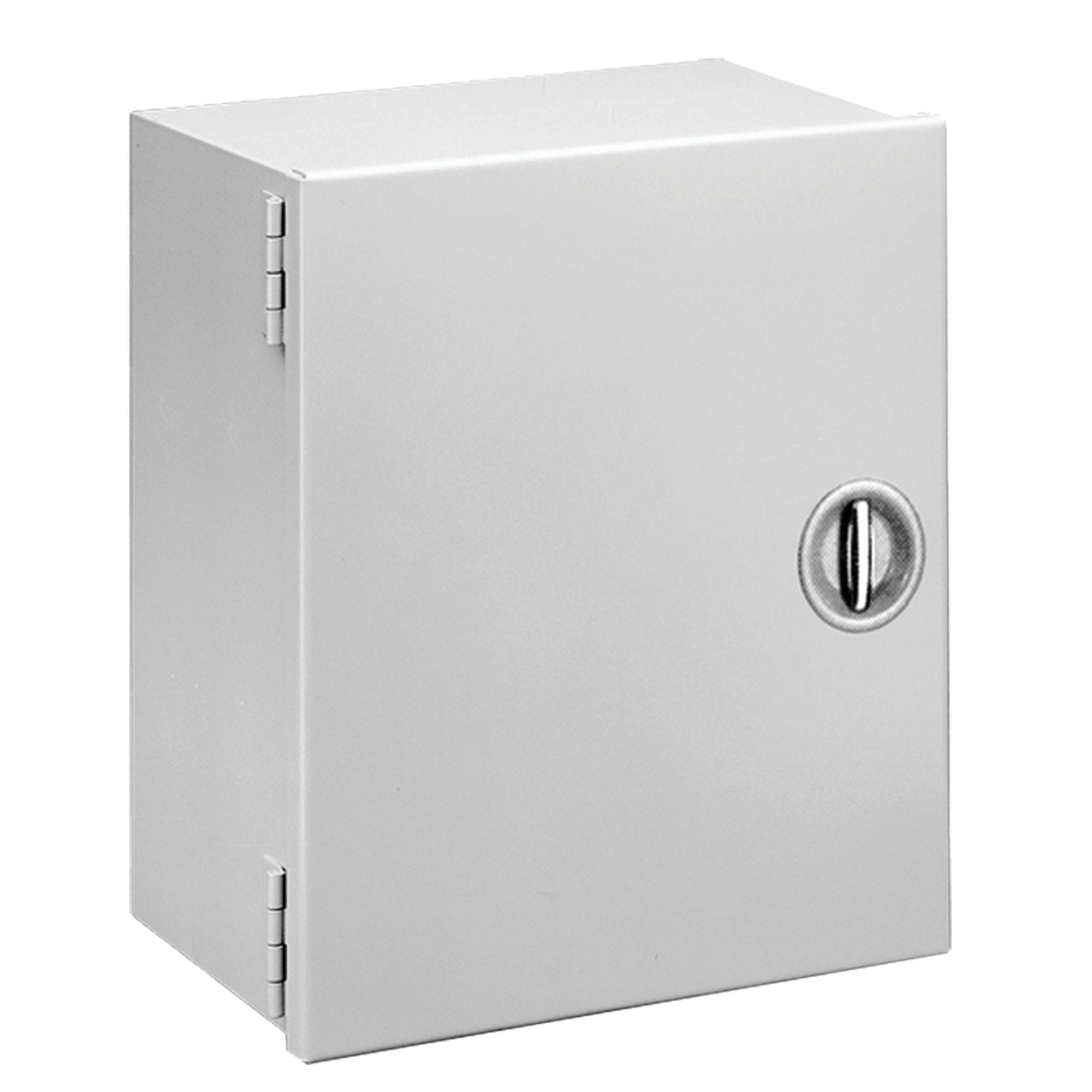 A16N126LP A1M Medium Enclosure With Recessed Handle, 16 in L x 12 in W x 6.62 in D, NEMA 1/IP30 NEMA Rating, Steel