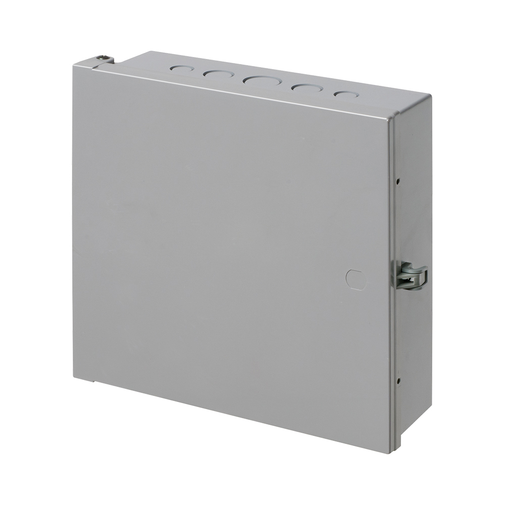 EB1111 Heavy Duty UV Rated Enclosure Box With Cam Lock, 13.133 in W x 3.812 in D x 11.916 in H, NEMA 3R, Plastic