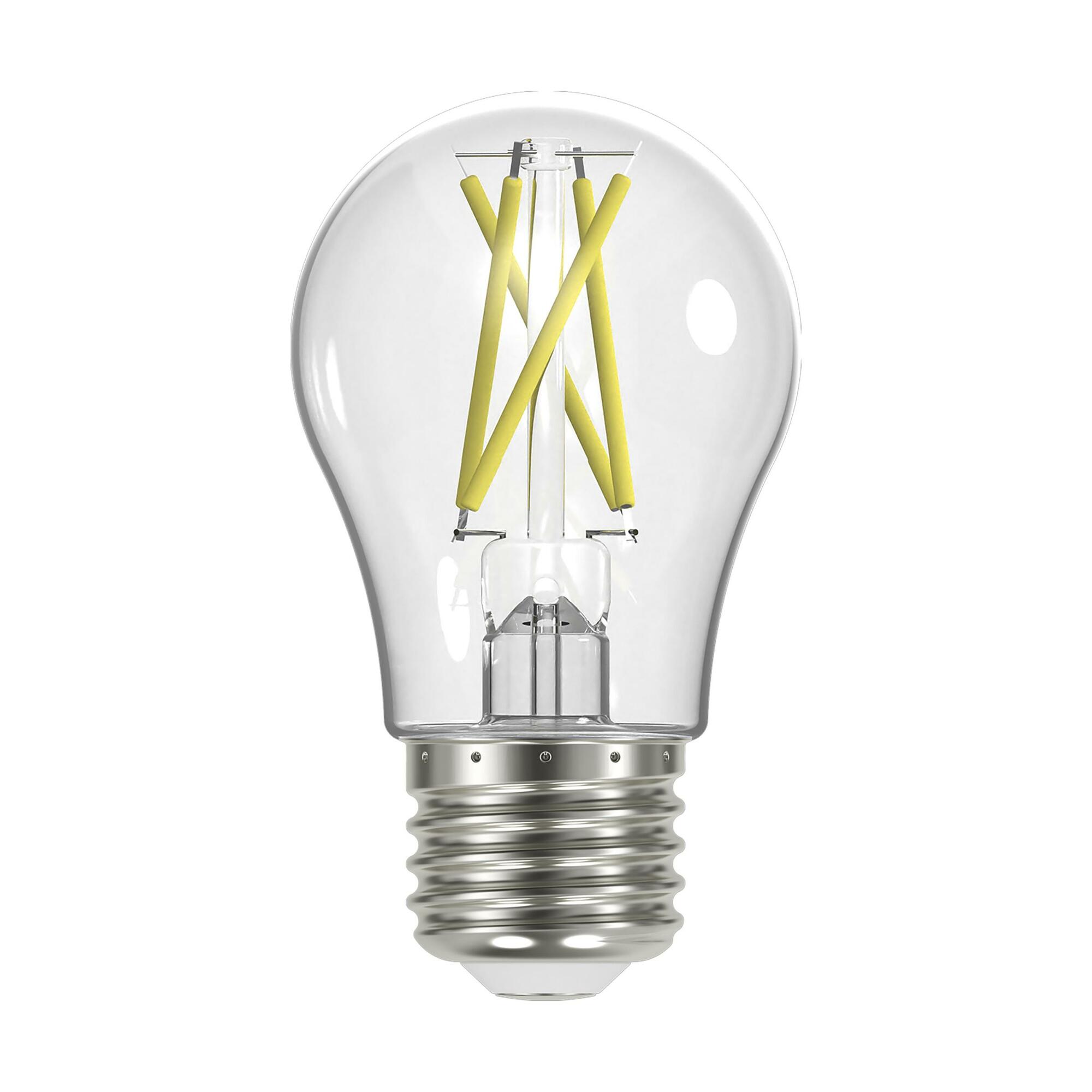 S12406 TRIAC Dimmable LED Lamp, 8.2 W, 60 W Incandescent Equivalent, E26 Lamp, A15 Shape, 800 Lumens