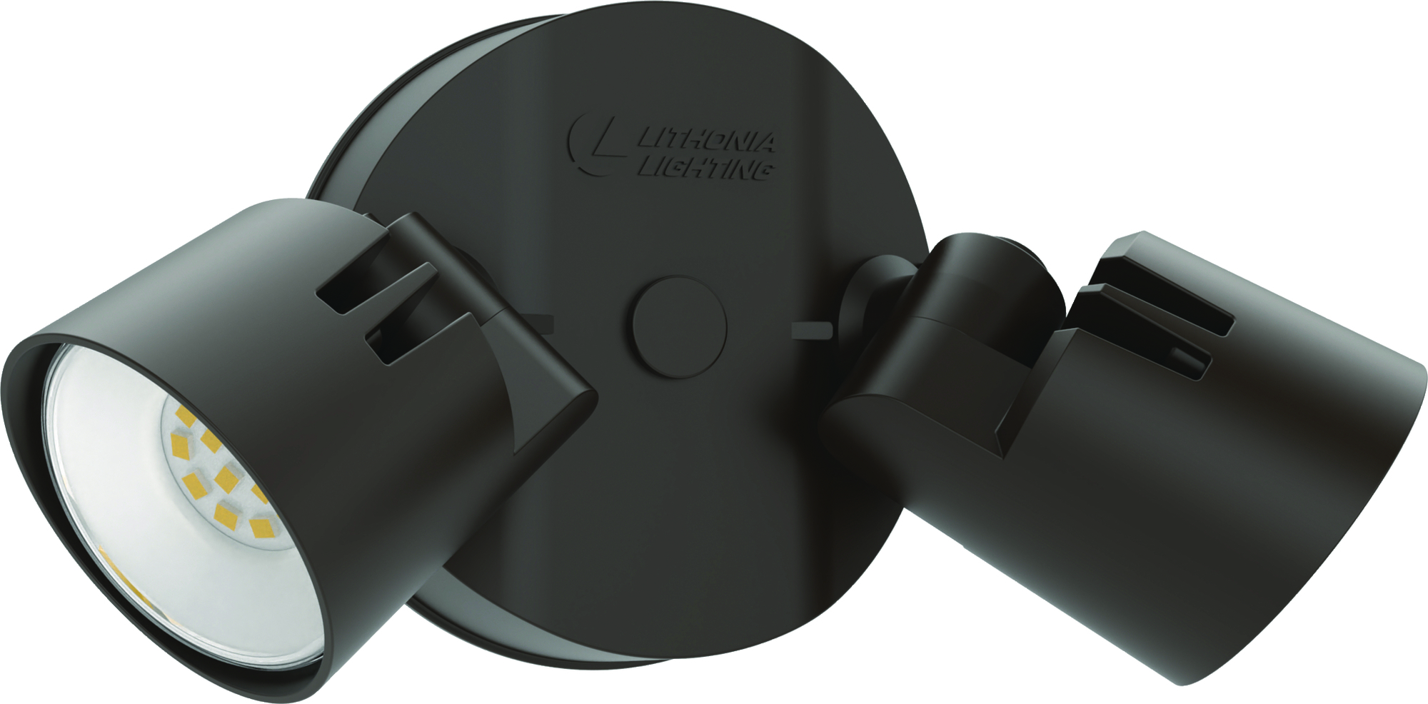 HGX LED 2RH 40K 120 DDB M2 HGX Homeguard Security Floodlight, (2) Lamps, 25 W Fixture, 120 V, Dark Bronze Housing