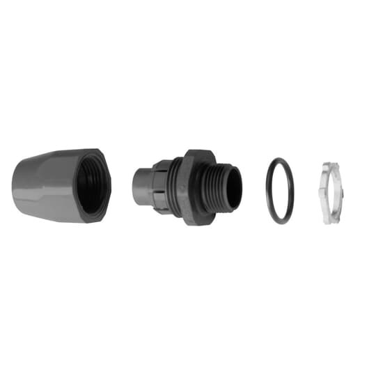 LT43F-NEW Carlon Straight Conduit Connector, 1 in Trade, PVC