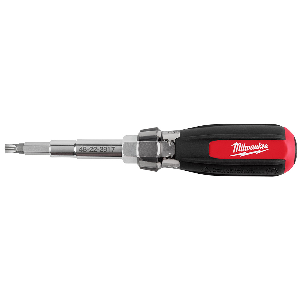 48-22-2917 13-in-1 Screwdriver, 13 Pieces, Cushion Grip Handle, Steel