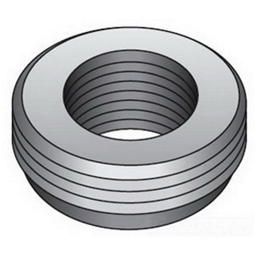 RB-342 RB Series Reducing Bushing, 3 x 2-1/2 in Trade, Malleable Iron, Zinc Electroplated