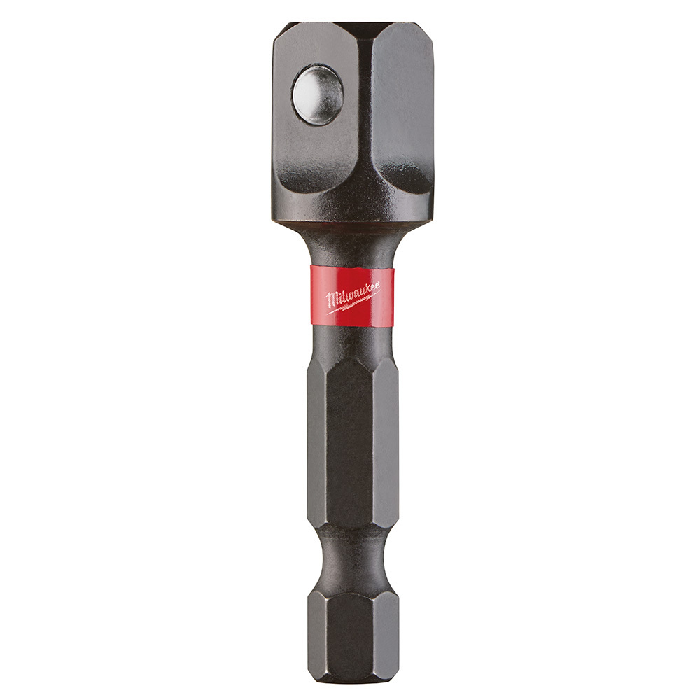 48-32-5731 Shockwave Impact Duty Socket Adapter, Hex x Square Drive, 1/4 in Male Drive, 3/8 in Female Drive, Female x Male Adapter, Proprietary Steel