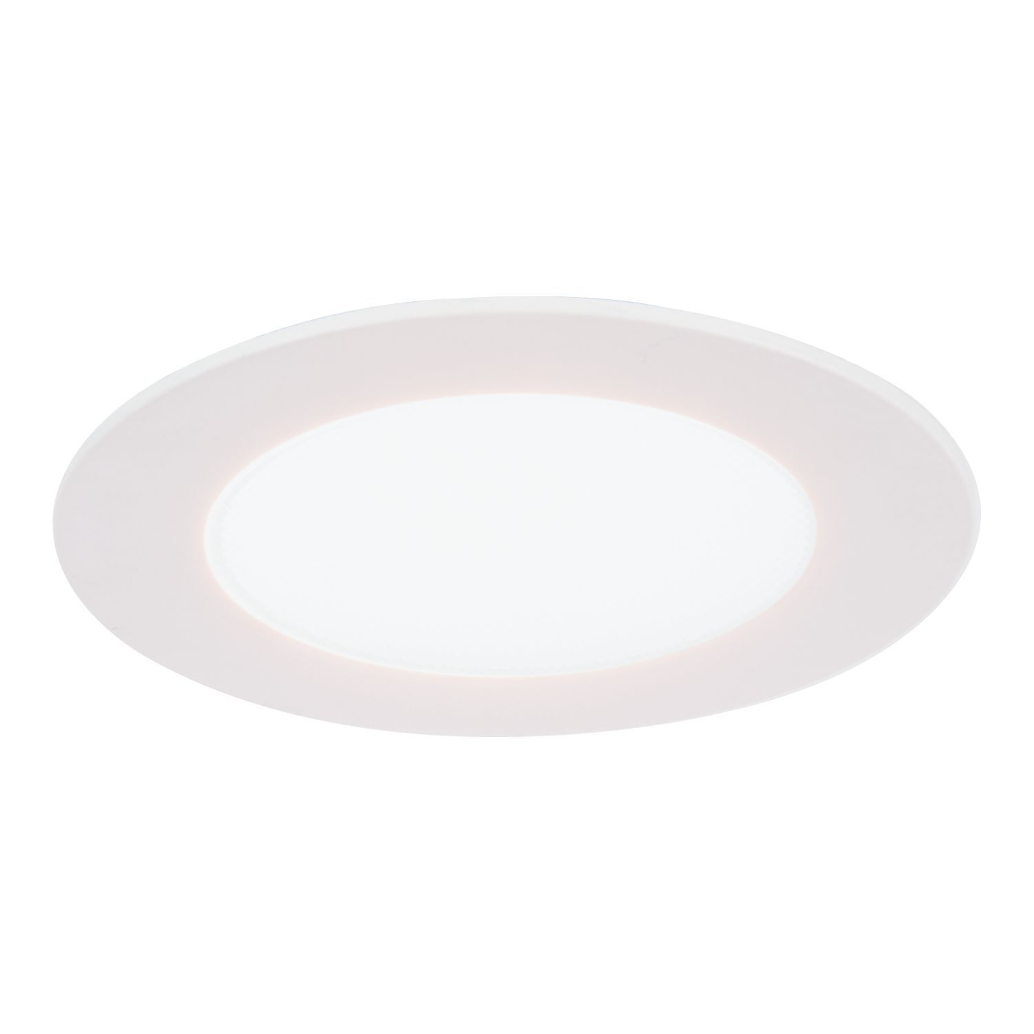 HLB4RTRMSN Halo Decorative Overlay Round Designer Trim, 4 in ID x 4.73 in OD, LED Lamp, For Use With HLB4 Series 4 in LED Lens Downlight