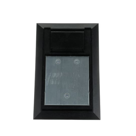 AFM-2-BLK Steel City 2-Compartment Raised Access Floor Module With Black Non-Metallic Cover, (6, Steel