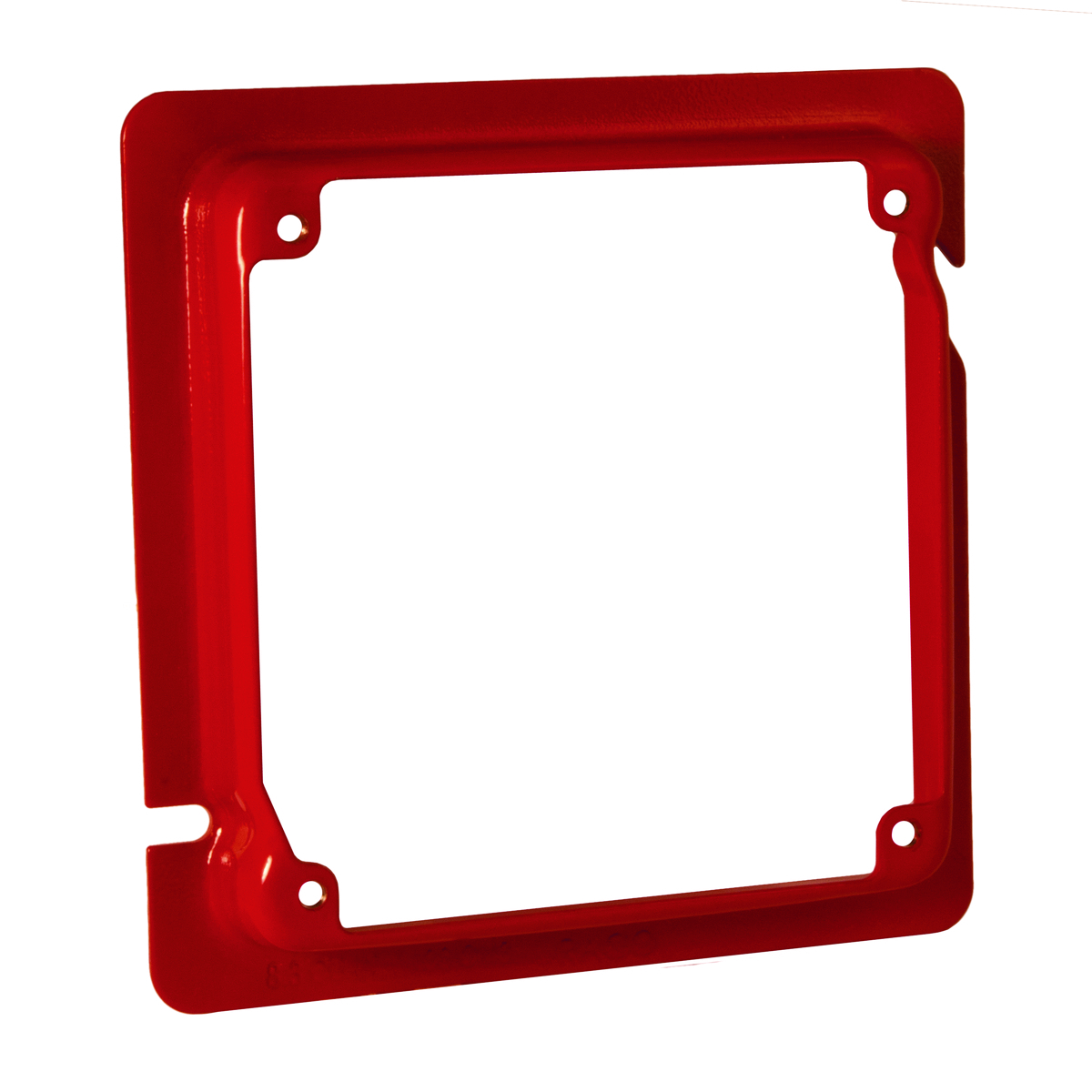 911-16 Square Box Cover, 4-3/4 in L x 4-3/4 in W x 0.63 in D, Steel