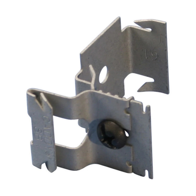 MFS Adjustable Depth Switch Box Support With 1/4 to 3/4 in Adjustable Screw, Stud Mount, Spring Steel, Caddy Armor