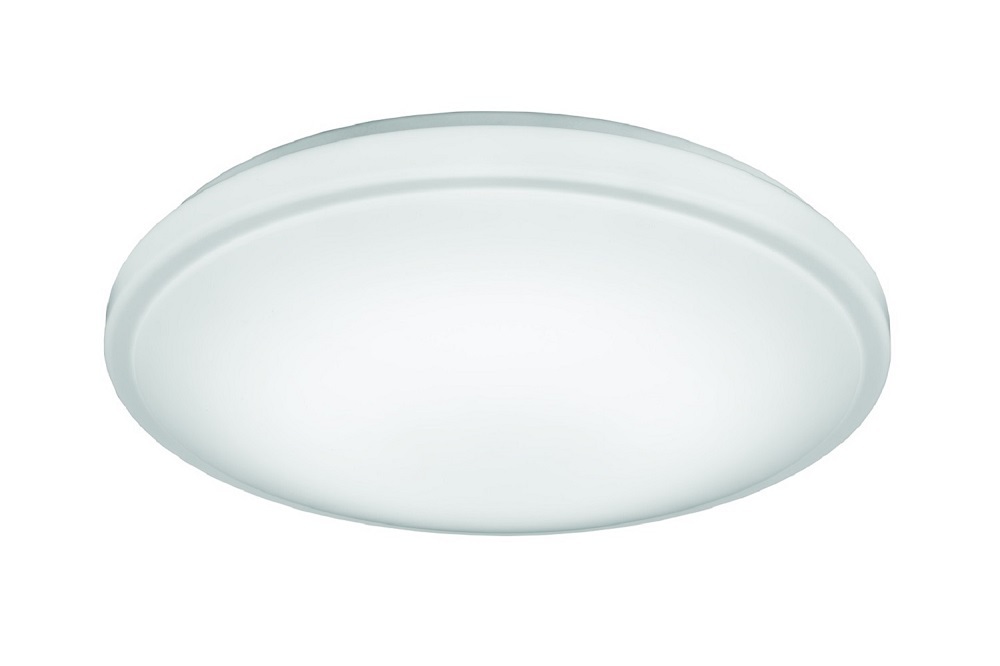 FMHLDL 14 20830 M4 FMHLDL Decorative Dimmable Hildon Round Flush Mount Lighting, 24 W Fixture, 120 V AC, Matte Housing