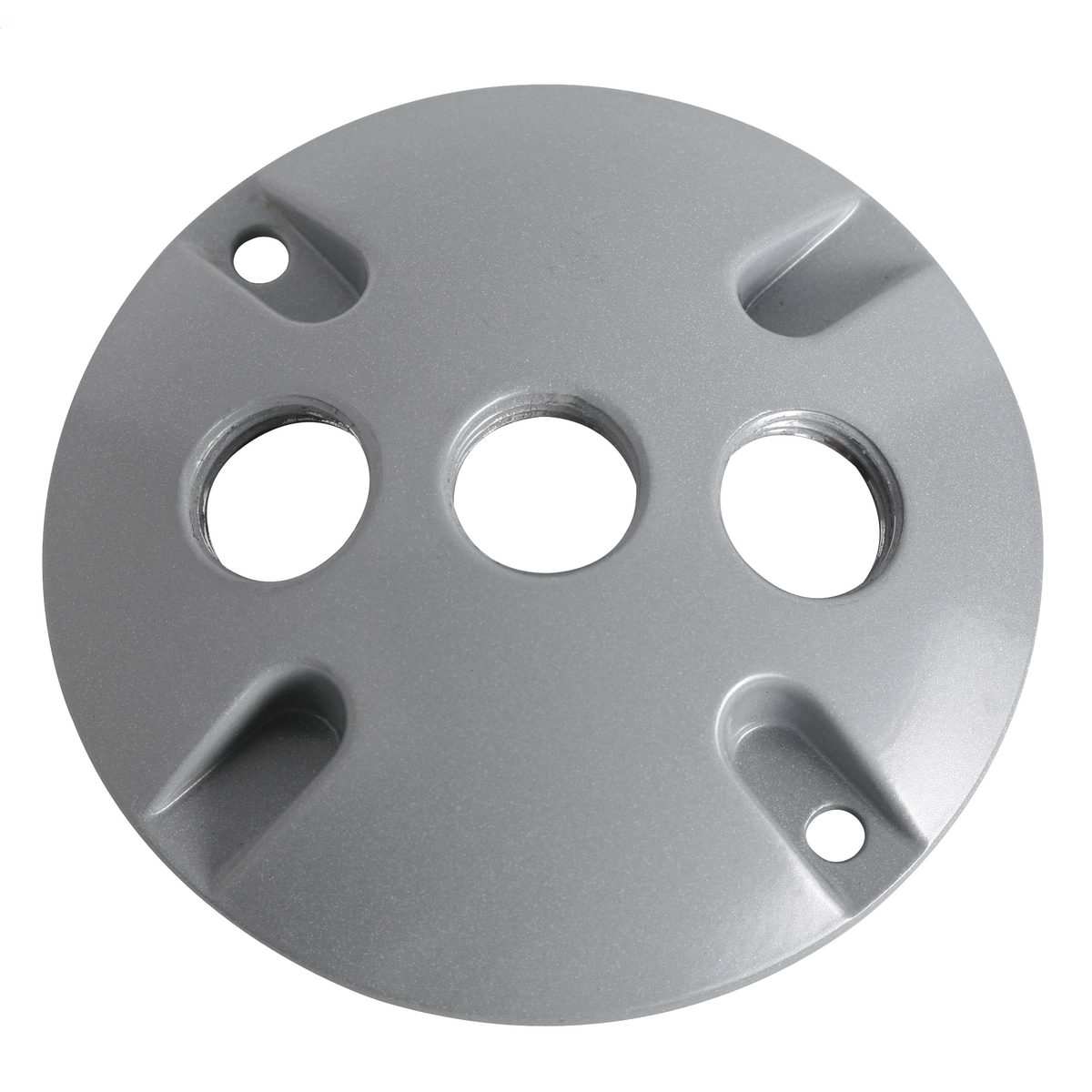 LV330S Weatherproof Lamp Holder Cover, 5 in Dia, Die Cast Metal