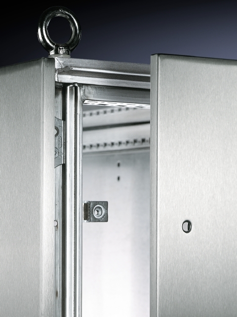9977479 Side Panel, 1800 mm H x 600 mm D, For Use With TS, TS 8 Series NEMA 4X, IP66 Freestanding Enclosure, Single Door, 316L Stainless Steel