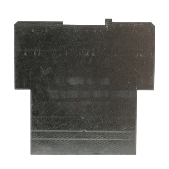 72-PD-2 Steel City 2-Gang Square Box Partition, 4-11/16 in L x 4-11/16 in W, Steel, For Use With 2-1/8 in Deep Box With 2-Device 1-1/4 in, 1-1/2 in and 2 in Square-Cut Tile Wall Raised Cover