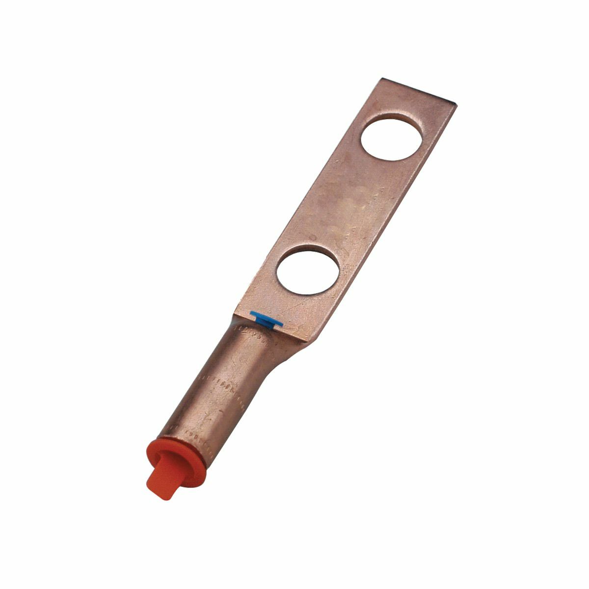 YGA25-2N Type YGA Irreversible Grounding Compression Terminal, 1/0 AWG Stranded Copper Conductor, 1/2 in Screw/Stud, 4.81 in L