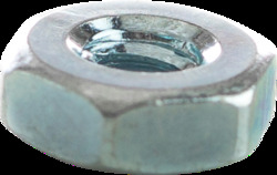 1/2"-13 Finished Hex Nuts, Grade 2, Coarse Thread, Low Carbon, Zinc CR+3, Domestic, Jar