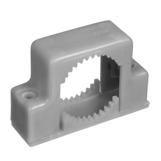 E978GC-CAR Carlon Snap-Strap 2-Hole Non-Metallic Conduit Support Strap, 1-1/4 in Conduit, Polypropylene