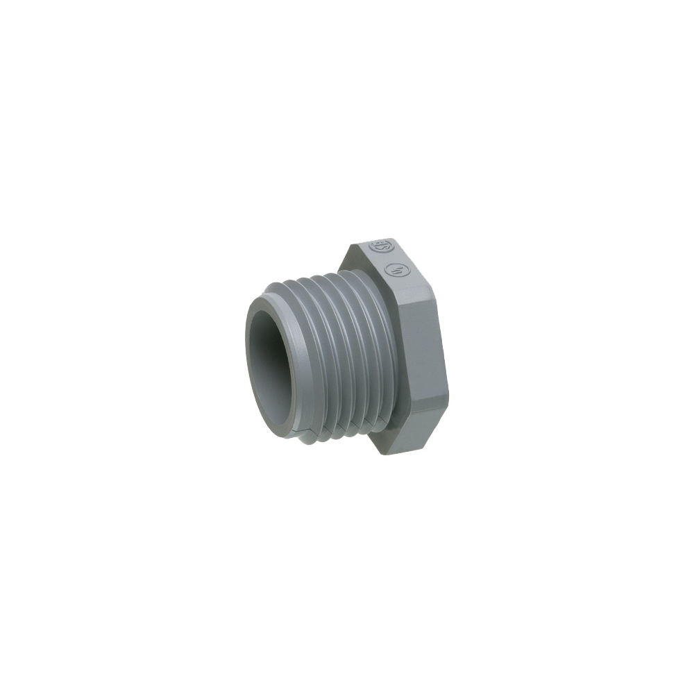NM501 Conduit Nipple, 1/2 in, For Use With IMC/Rigid Conduit, Plastic