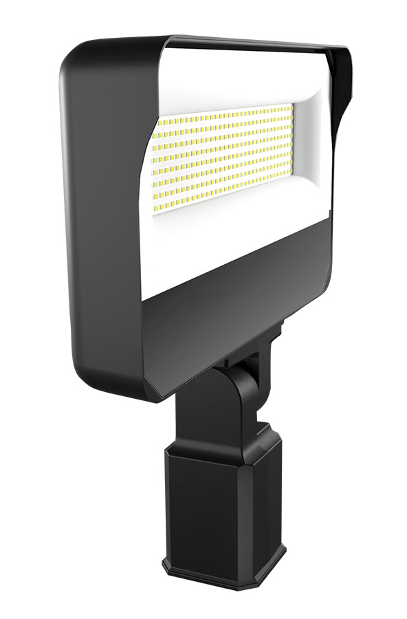 X34-195LSF/U Floodlight, LED Lamp, 160.5 W Fixture, 120 to 277 VAC, Bronze Housing