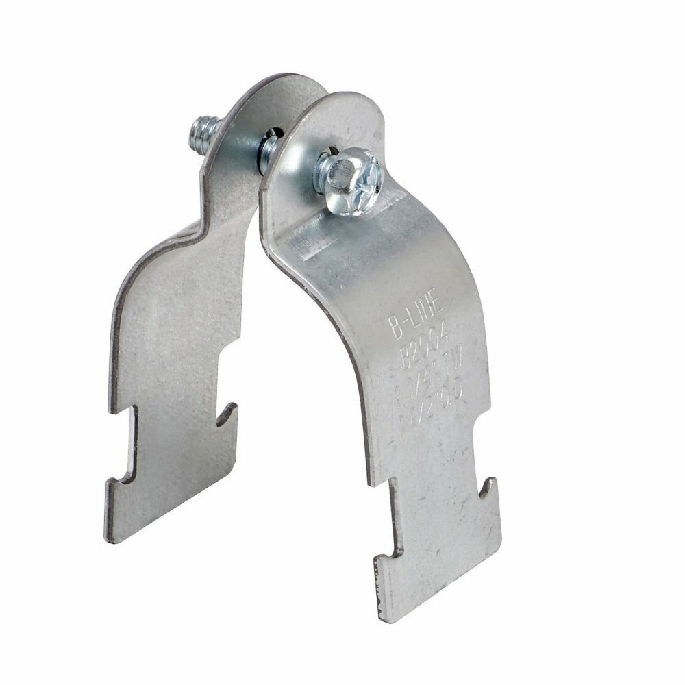 B2010SS6 B2000 2-Piece Pipe Clamp, 1 in Conduit, 316 Stainless Steel