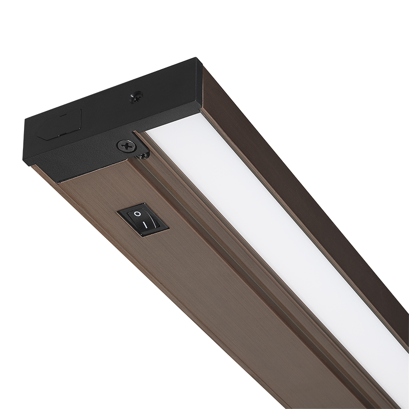 UPS09 30K 90CRI WH UPS09 Pro Series Rectangular Under Cabinet Light, 120 V AC, Designer White Housing