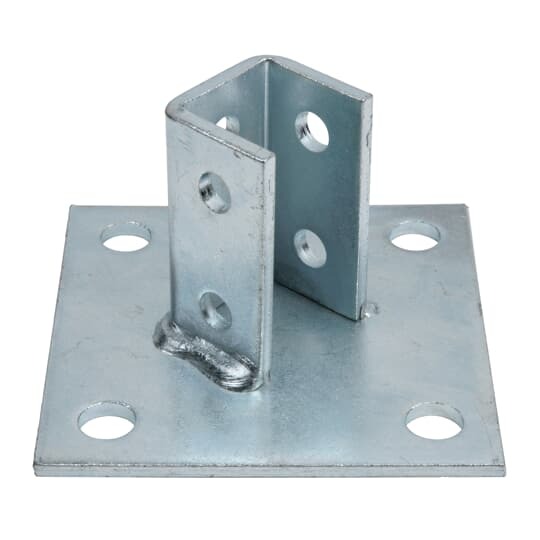 AP232EG Superstrut Connector Post Base, Diagonal Channel Position, Steel