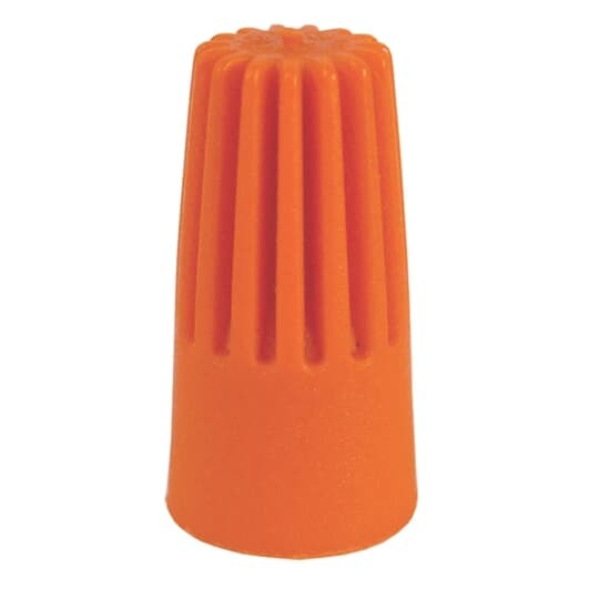 331P Marrette High Quality Twist-On Wire Connector, Positive Grip Shell, Live Action Spring, 18 to 14 AWG Wire Solid/Stranded Copper Wire, Polypropylene