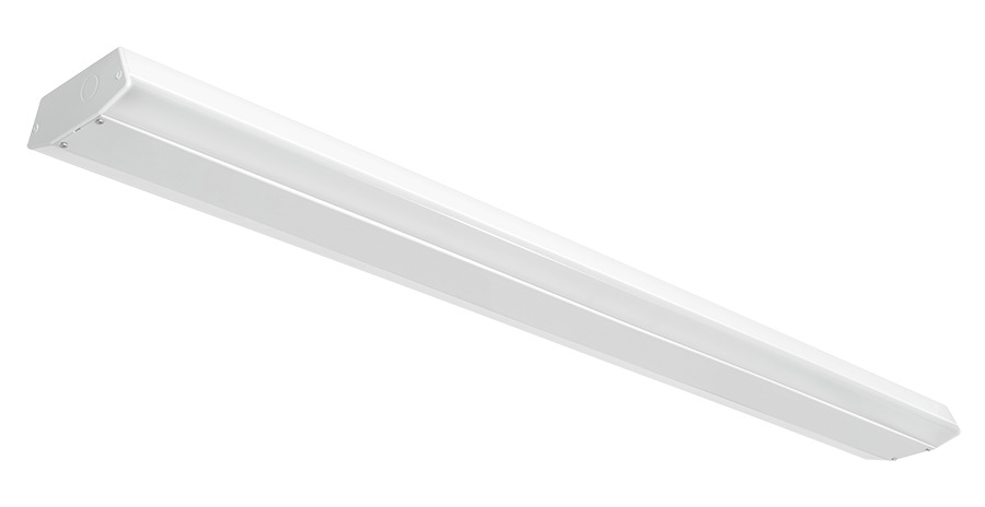 TSLED4-36/D10/E2 Treadsafe Stairwell Light Fixture With 0 to 10 VDC Dimming Driver, Emergency Battery Backup, 35 W Fixture, 120/208/240/277 V AC, White Housing