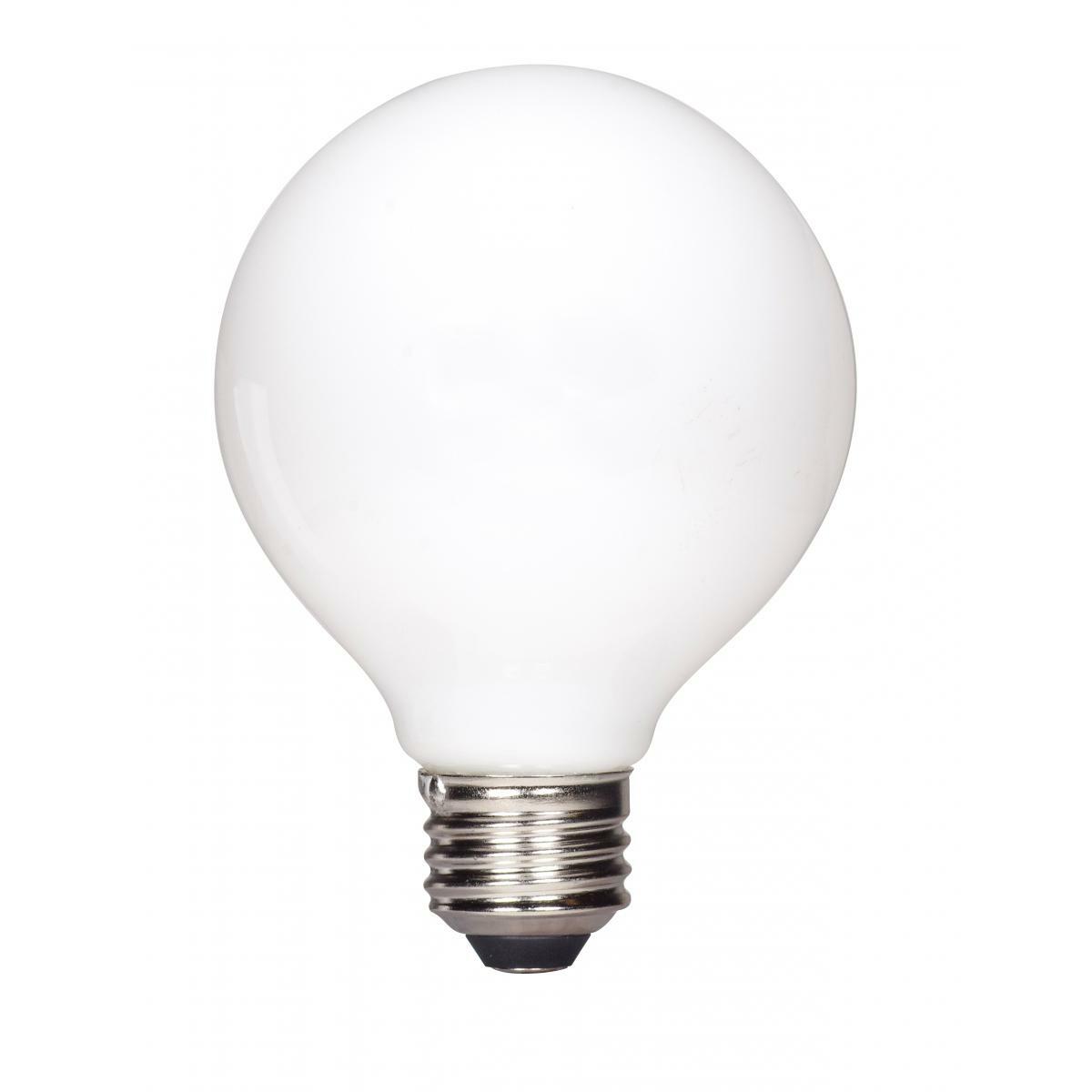 S12108 Dimmable LED Lamp, 6.5 W, 60 W Incandescent Equivalent, E26 Lamp, G25 Globe Shape, 650 Lumens