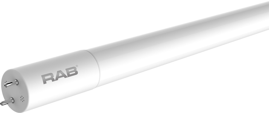 T8-14-48G-840-DE-BYP 4 ft Linear LED Tube Lamp, Glass, T8 Double Ended, G13, 14W, 1800 LM, 4000K, 82 CRI, 120/277V