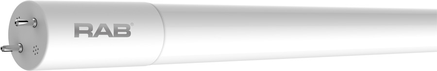 T8-10.5-48G-840-DE-BYP 4 ft Linear LED Tube Lamp, Glass, T8 Double Ended, G13, 10.5W, 1700 LM, 4000K, 82 CRI, 120-277V