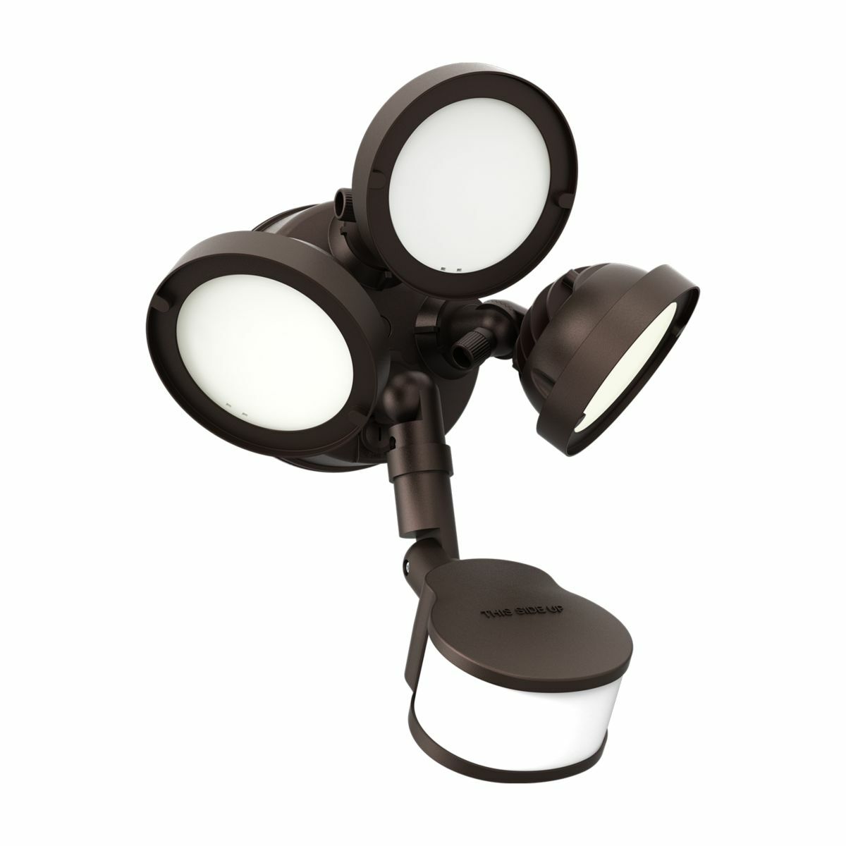 TGS3S403MRRB Halo TGS Security Floodlight, LED Lamp, 27 W Fixture, 120 V, Bronze Housing