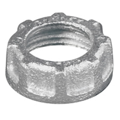 BU-300 Non-Grounding Conduit Bushing, 3 in Trade, Malleable Iron, Zinc Electroplated