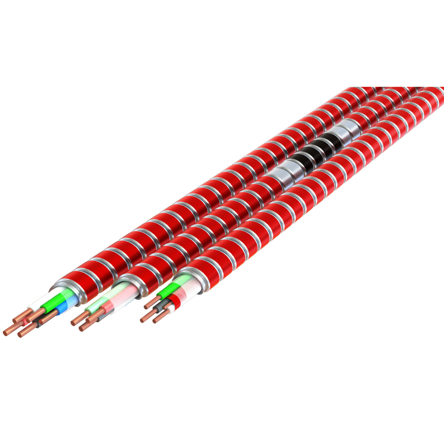 SF13R42-00 Fire Alarm Cable, Reel Packaging, 600/300 V, (4) Conductors 16 AWG Conductor Solid Copper Conductor, 250 ft L