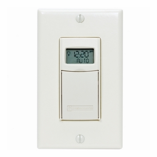 EI600LAC Astronomic Digital Decorator Electronic In-Wall Timer, 1 min to 7 days Setting, 120 to 127 VAC, 12 to 18 VDC, 1 hp, 1NO 1 Form A SPST Contact, 1 Poles