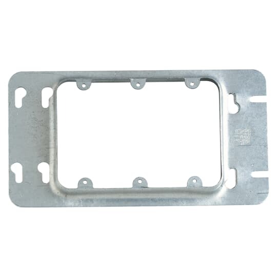 3-GC Steel City Outlet Box Cover, 8-13/16 in L x 4-11/16 in W, Steel