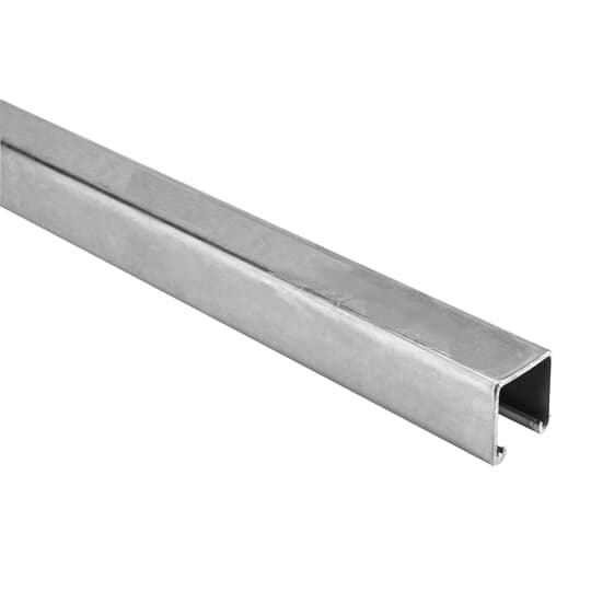 C1200-20 Superstrut C Series Metal Channel, 20 ft L 1-5/8 in W 1-3/8 in D 12 ga THK, Steel, GoldGalv/Standard, Domestic