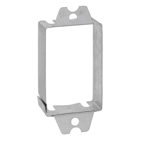SBEX Steel City Drawn Style Switch Box Extension Ring, 1 Gangs, 3 in L x 3 in W x 7/8 in D, Steel