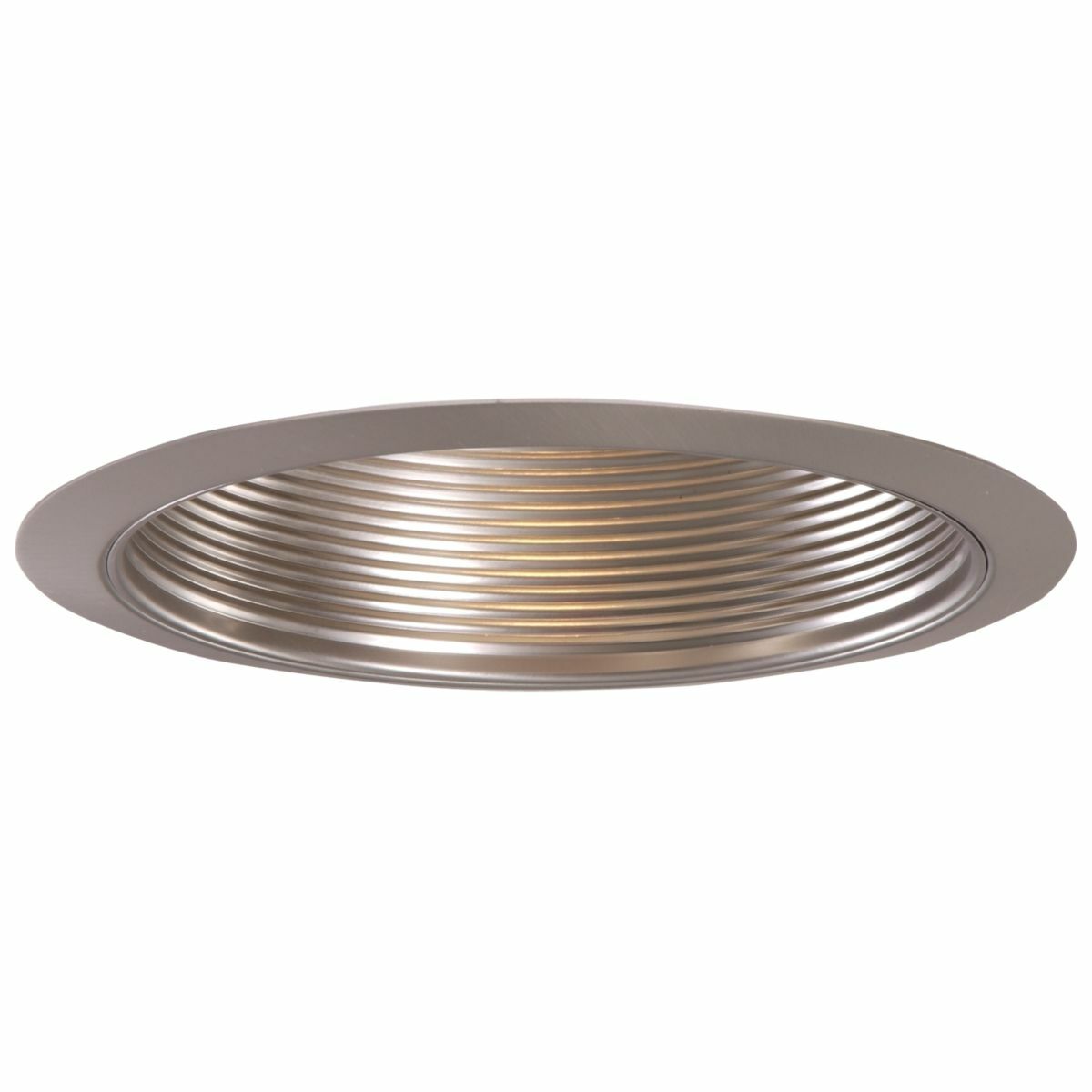 353SN Halo H7 353 Round Trim Ring and Baffle, 6 in Dia Inside x 7-1/4 in Dia Outside, Incandescent Lamp, For Use With H7T, H7TCP, H7RT and H7TNB Housing