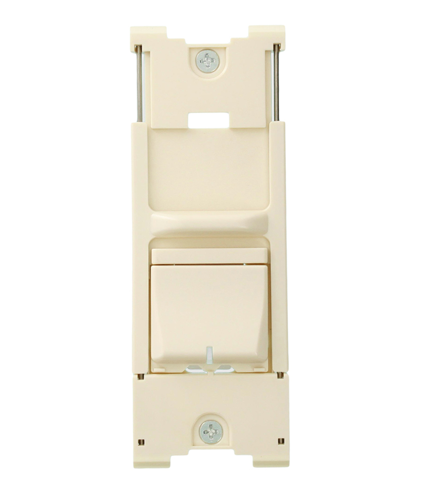 AWSCT-T Renoir Color Change Kit, For Use With Renoir II Standard Heat Sink Architectural Wall Box Preset Slide Dimmer, Wall Mount, Light Almond