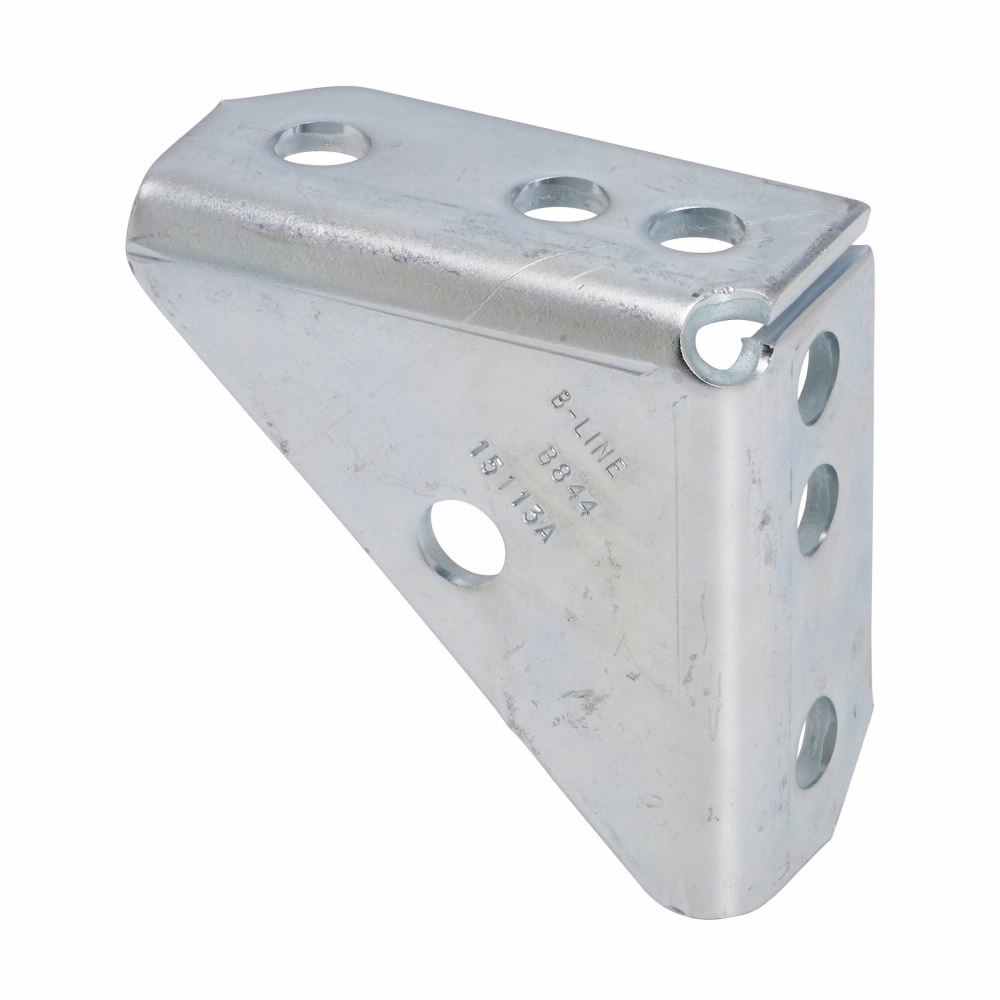 B844SS4 90 deg Universal Shelf Bracket, 4 in L x 1-7/8 in W x 7/32 in THK, 304 Stainless Steel