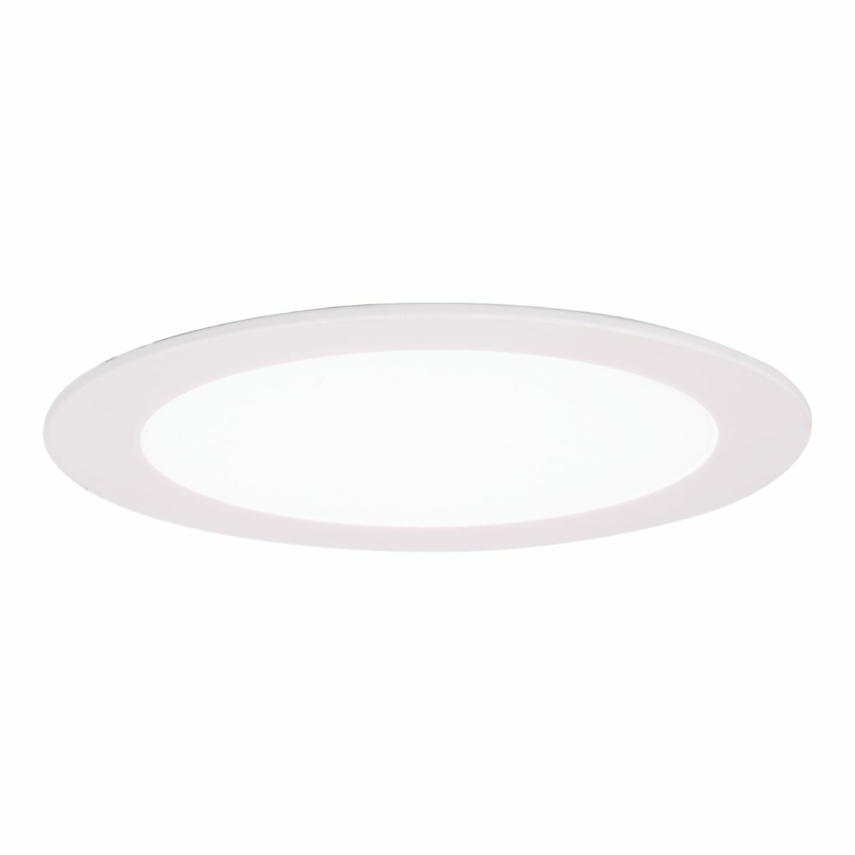 HLB6RTRMMW Halo HLB6 Decorative Overlay Round Designer Trim, 4 in Dia Inside x 6.7 in Dia Outside, LED Lamp, For Use With HLB6 Series 6 in LED Lens Downlight, Die Cast Aluminum