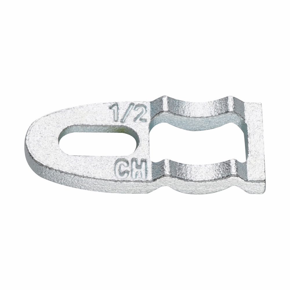 CB1 Clampback/Spacer, 1/2 in, For Use With EMT/IMC/Rigid Conduit, Malleable Iron, Zinc Plated