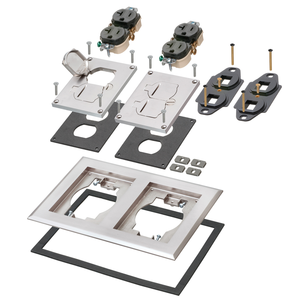 FLBC8524NL Cover Kit, Flip Lid Cover, Zinc