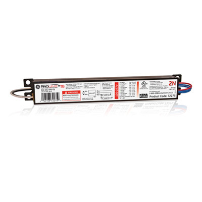 GE232MAX-G-N General Electronic Ballast, 32 W Lamp, 120 to 277 V AC, Instant, 0.87 Ballast Factor