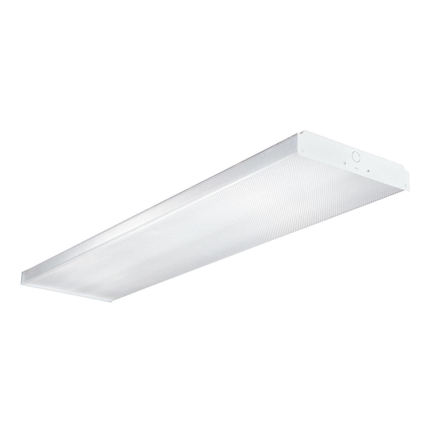 WN-2A-U Metalux WN Series Wraparound Commercial Replacement Lens, 48-1/2 in L x 7-3/4 in W x 2-1/2 in H, For Use With 4 ft WN Series 2-Lamp Wraparound Fixtures, Acrylic