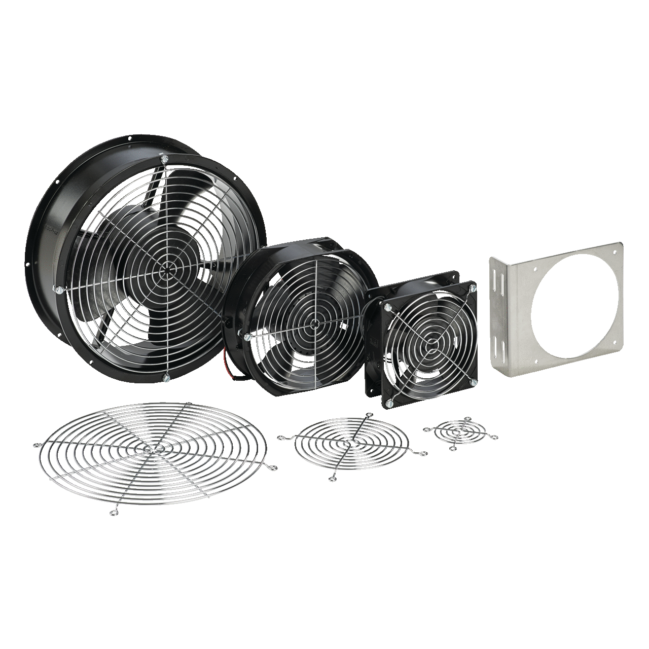 A6AXFN24 D85 Compact Axial Fan, 24 V DC, 0.88 A, 21.1 W Power Rating, 280 cfm Air Flow